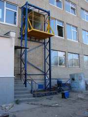 Грузовой лифт для магазина,  склада.