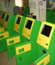 Продажа киви,  биржевых ,  лотерейных терминалов и паркоматов.