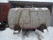 Емкость нержавеющая,  объем — 2 куб.м.,  горизонтальная 