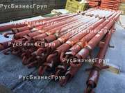 Подкос винтовой двухуровневый для панелей  L=2, 5-4, 3м/1.7-2.4 (пятка-к